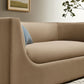 Hilda 67" Curved Back Performance Velvet Loveseat by Modway