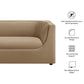 Hilda 67" Curved Back Performance Velvet Loveseat by Modway