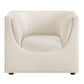 Hilda Curved Back Performance Velvet Armchair by Modway