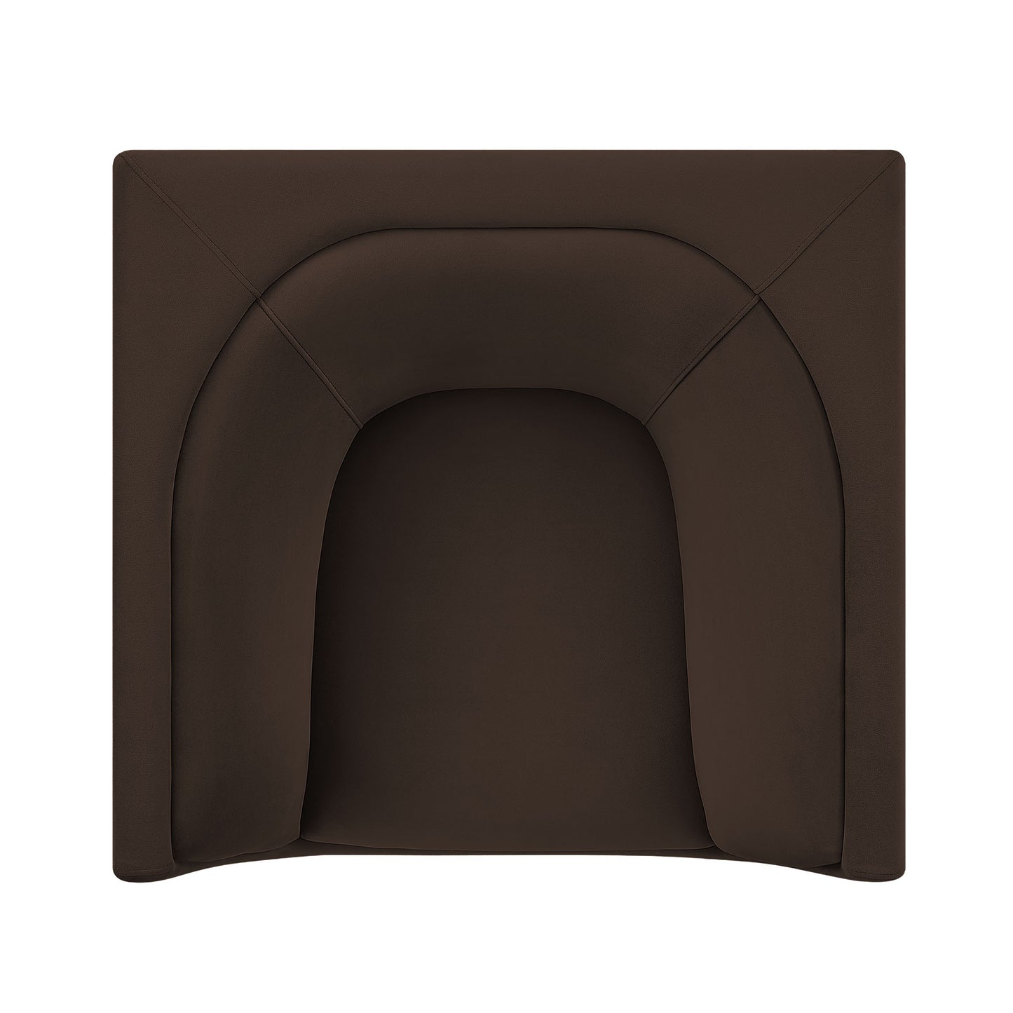 Hilda Curved Back Performance Velvet Armchair by Modway