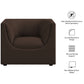 Hilda Curved Back Performance Velvet Armchair by Modway