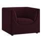 Hilda Curved Back Performance Velvet Armchair by Modway