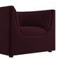 Hilda Curved Back Performance Velvet Armchair by Modway