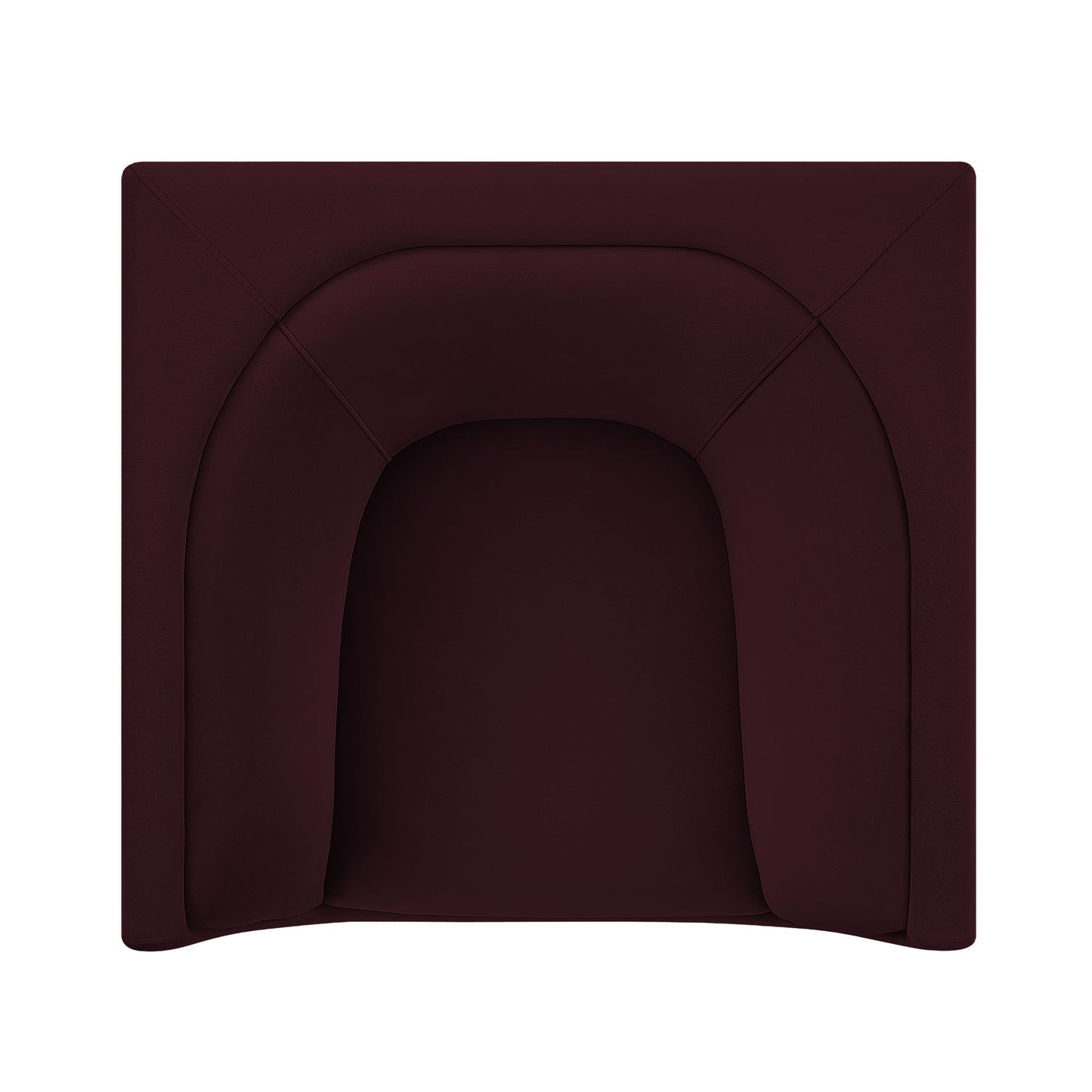Hilda Curved Back Performance Velvet Armchair by Modway
