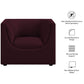 Hilda Curved Back Performance Velvet Armchair by Modway