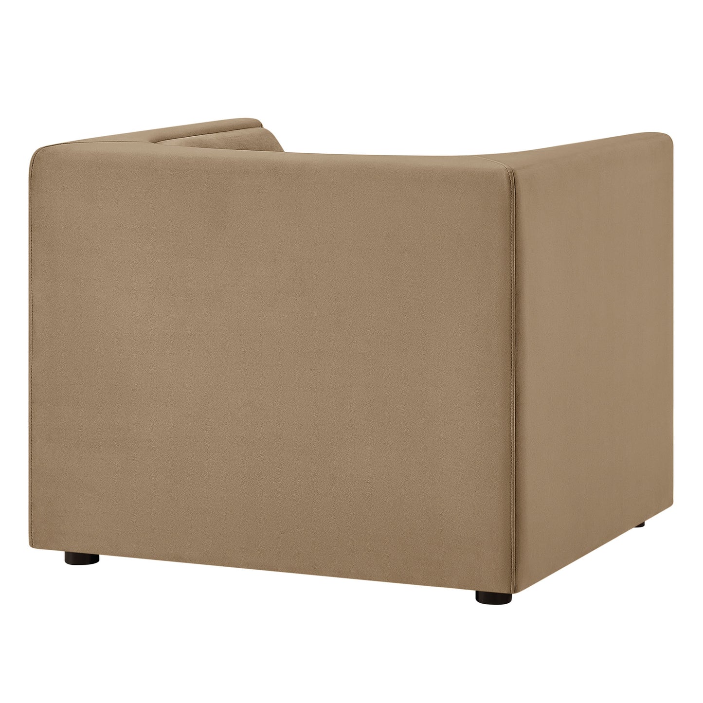 Hilda Curved Back Performance Velvet Armchair by Modway