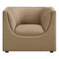 Hilda Curved Back Performance Velvet Armchair by Modway