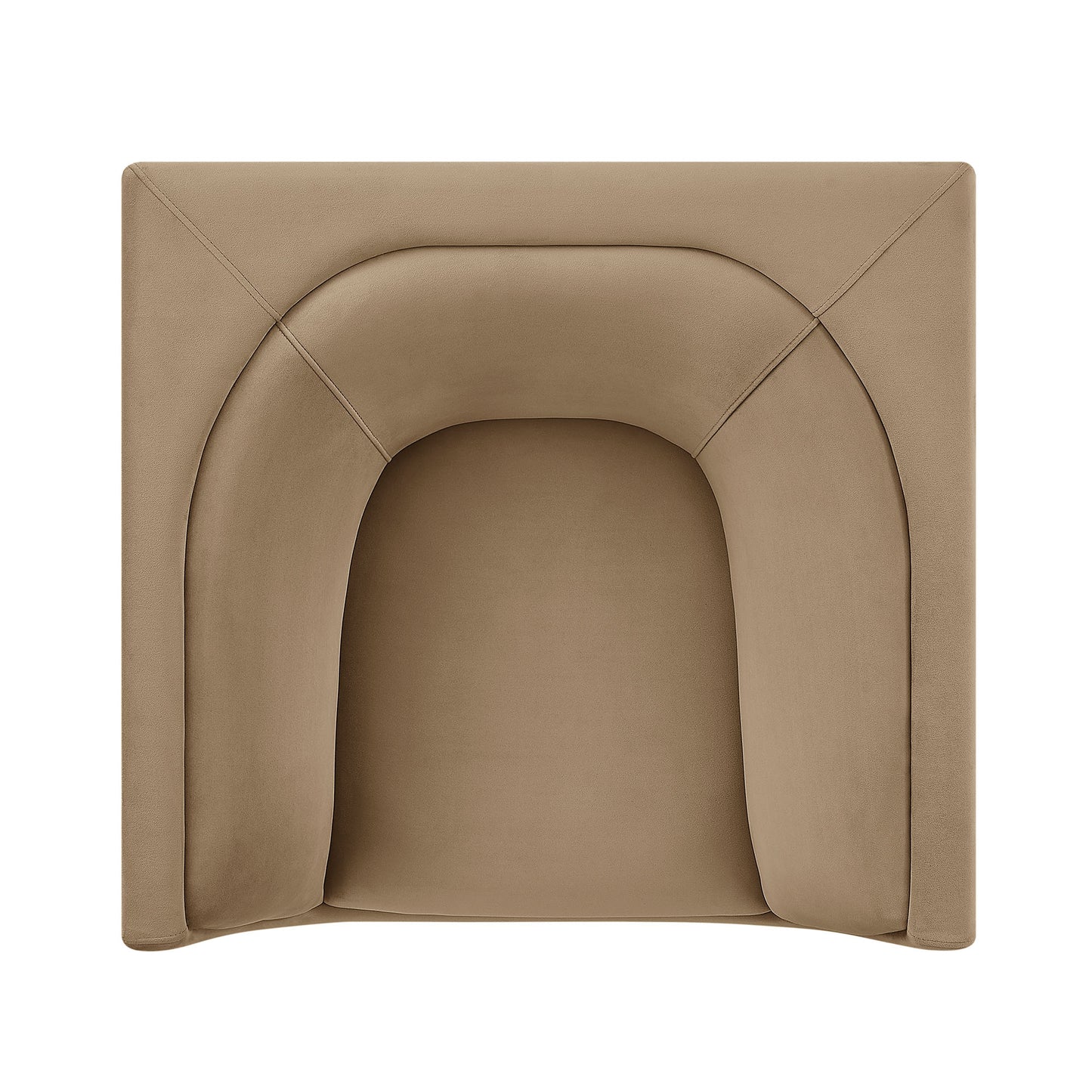 Hilda Curved Back Performance Velvet Armchair by Modway