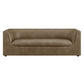 Hilda 86" Curved Back Vegan Leather Sofa by Modway