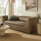 Hilda 86" Curved Back Vegan Leather Sofa by Modway