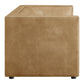 Hilda 86" Curved Back Vegan Leather Sofa by Modway