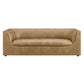 Hilda 86" Curved Back Vegan Leather Sofa by Modway