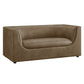 Hilda 67" Curved Back Vegan Leather Loveseat by Modway