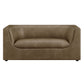 Hilda 67" Curved Back Vegan Leather Loveseat by Modway