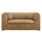 Hilda 67" Curved Back Vegan Leather Loveseat by Modway