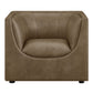 Hilda Curved Back Vegan Leather Armchair by Modway