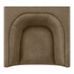 Hilda Curved Back Vegan Leather Armchair by Modway