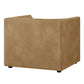 Hilda Curved Back Vegan Leather Armchair by Modway