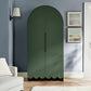 Dahlia 78 Inch Fluted and Scalloped Arched Storage Cabinet by Modway