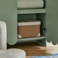 Dahlia 78 Inch Fluted and Scalloped Arched Storage Cabinet by Modway