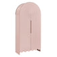 Dahlia 78 Inch Fluted and Scalloped Arched Storage Cabinet by Modway