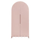 Dahlia 78 Inch Fluted and Scalloped Arched Storage Cabinet by Modway