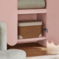 Dahlia 78 Inch Fluted and Scalloped Arched Storage Cabinet by Modway