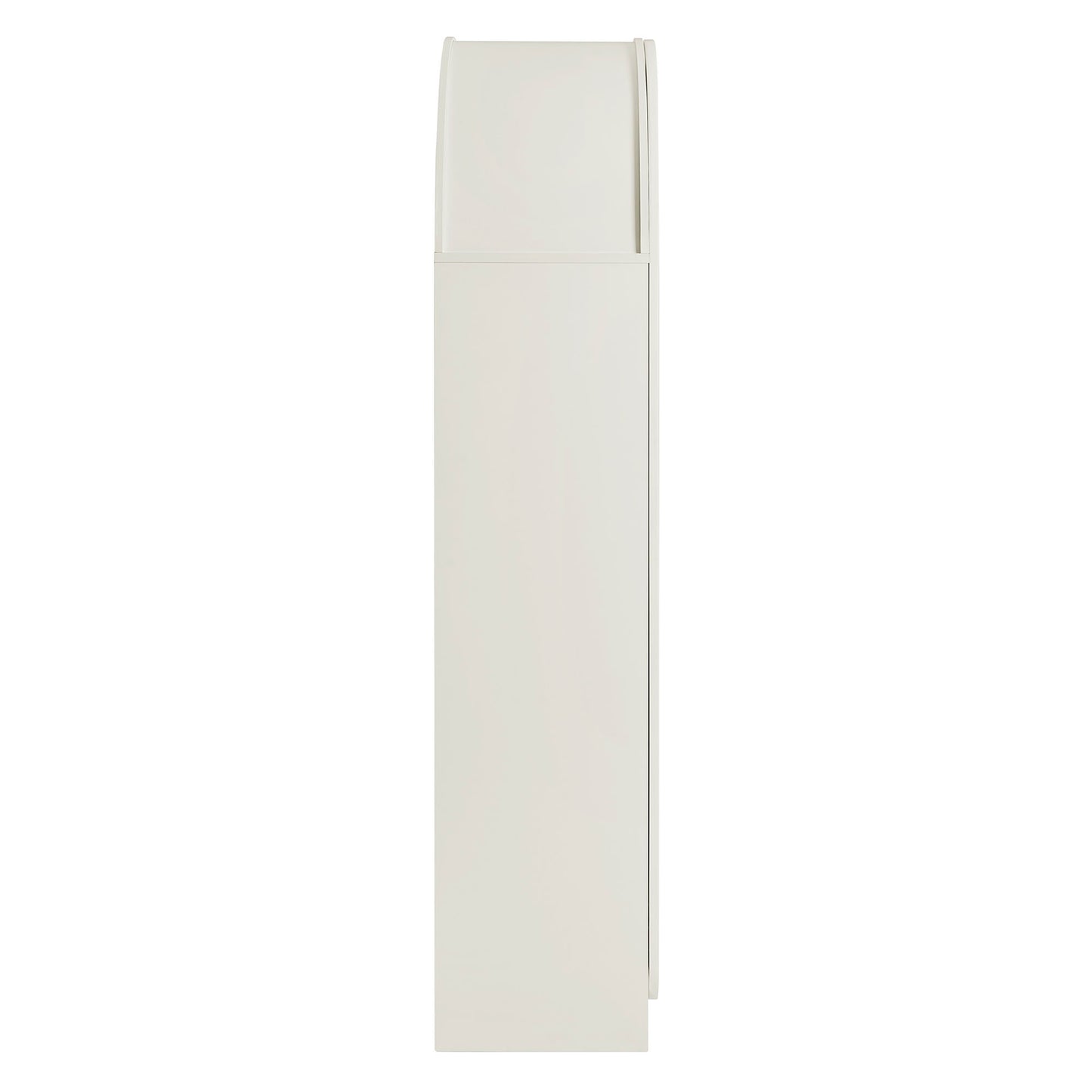 Dahlia 78 Inch Fluted and Scalloped Arched Storage Cabinet by Modway