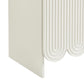 Dahlia 78 Inch Fluted and Scalloped Arched Storage Cabinet by Modway