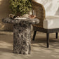 Elowen Outdoor Patio Faux Marble Side Table by Modway