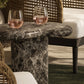 Elowen Outdoor Patio Faux Marble Side Table by Modway