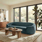 Contessa Curved Performance Velvet Sofa by Modway
