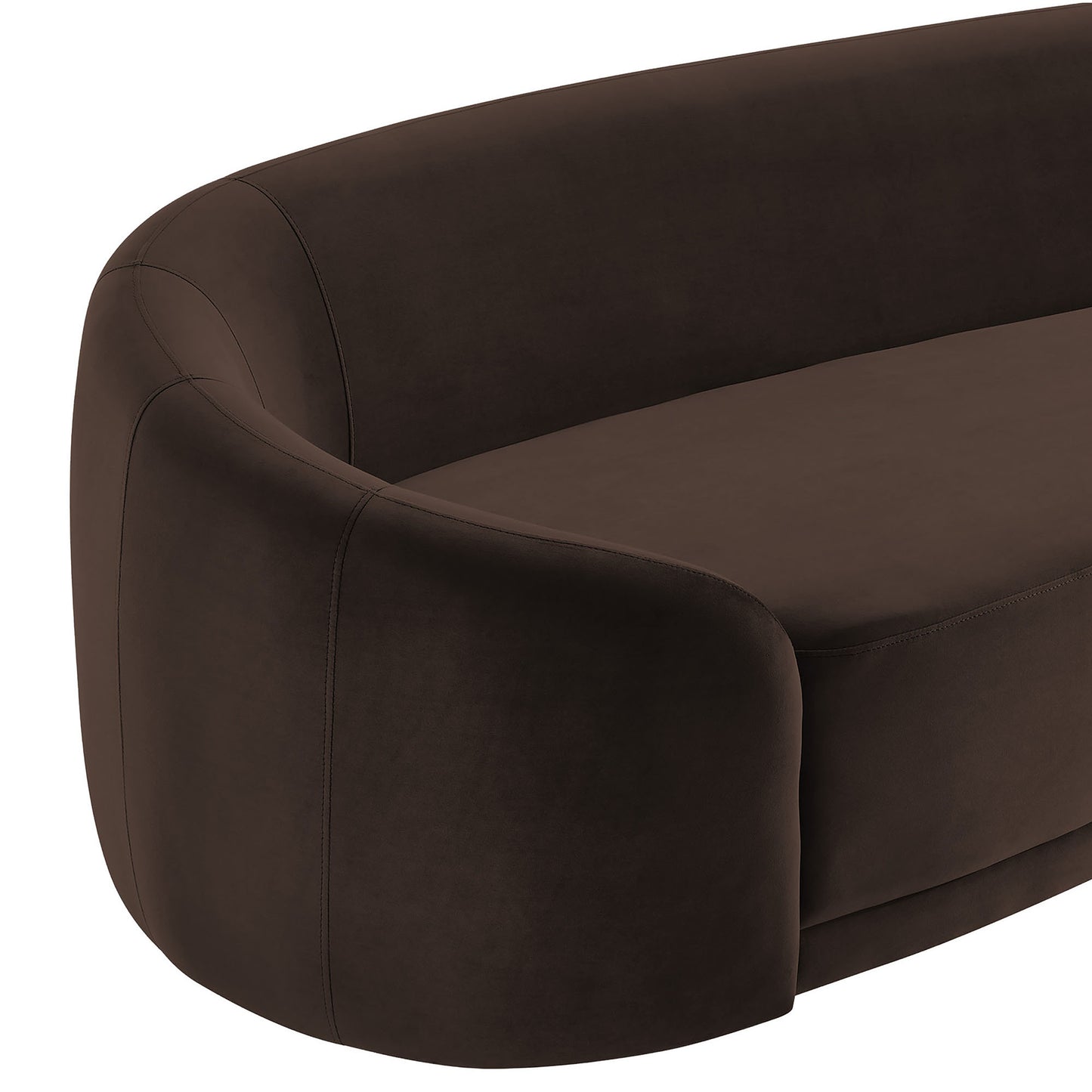 Contessa Curved Performance Velvet Sofa by Modway