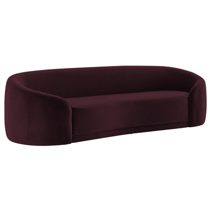 Contessa Curved Performance Velvet Sofa by Modway