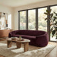 Contessa Curved Performance Velvet Sofa by Modway