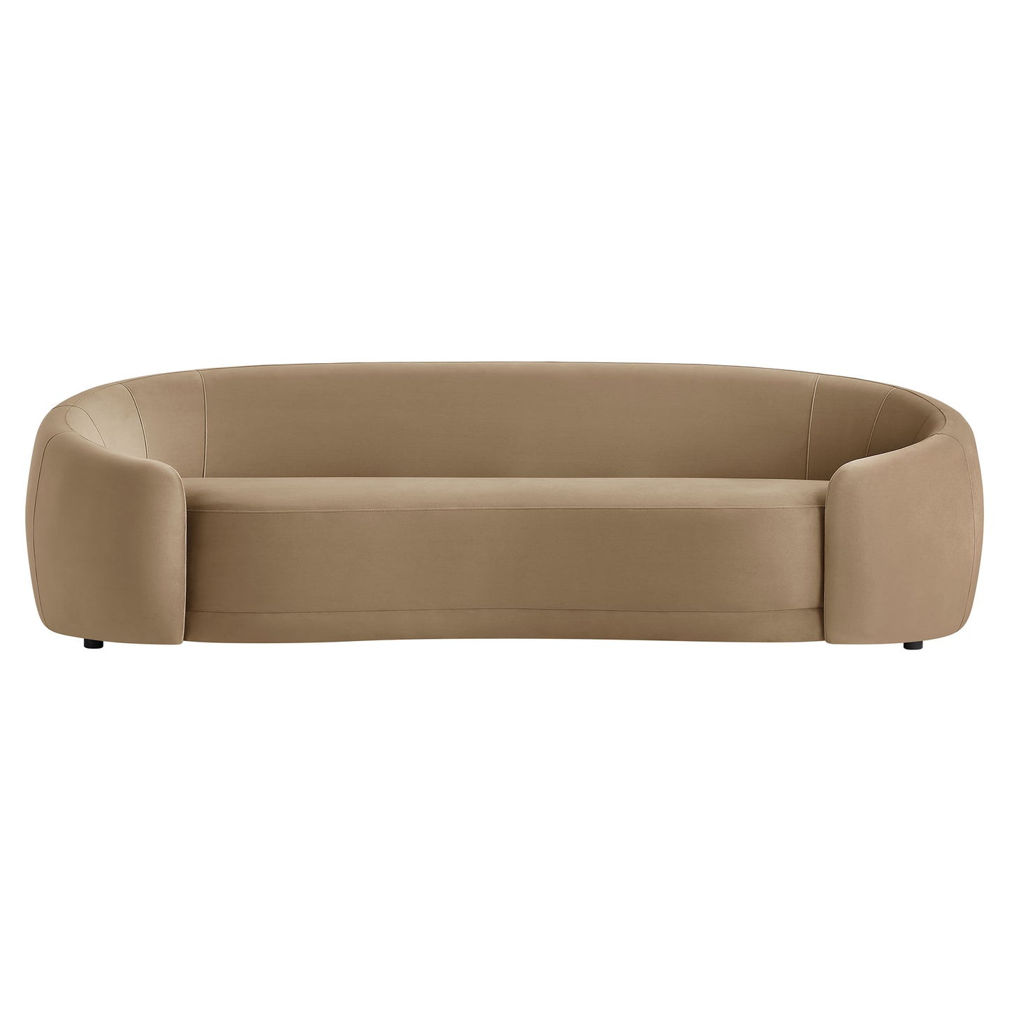 Contessa Curved Performance Velvet Sofa by Modway