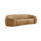 Contessa Curved Vegan Leather Sofa by Modway