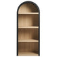 Caleb 4 Arched Display Shelf Bookcase by Modway