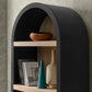 Caleb 4 Arched Display Shelf Bookcase by Modway