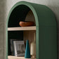 Caleb 4 Arched Display Shelf Bookcase by Modway