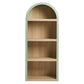 Caleb 4 Arched Display Shelf Bookcase by Modway