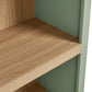 Caleb 4 Arched Display Shelf Bookcase by Modway
