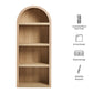 Caleb 4 Arched Display Shelf Bookcase by Modway