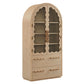 Rory 76 Inch Arched Kitchen Pantry Display Cabinet by Modway