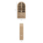 Rory 76 Inch Arched Kitchen Pantry Display Cabinet by Modway