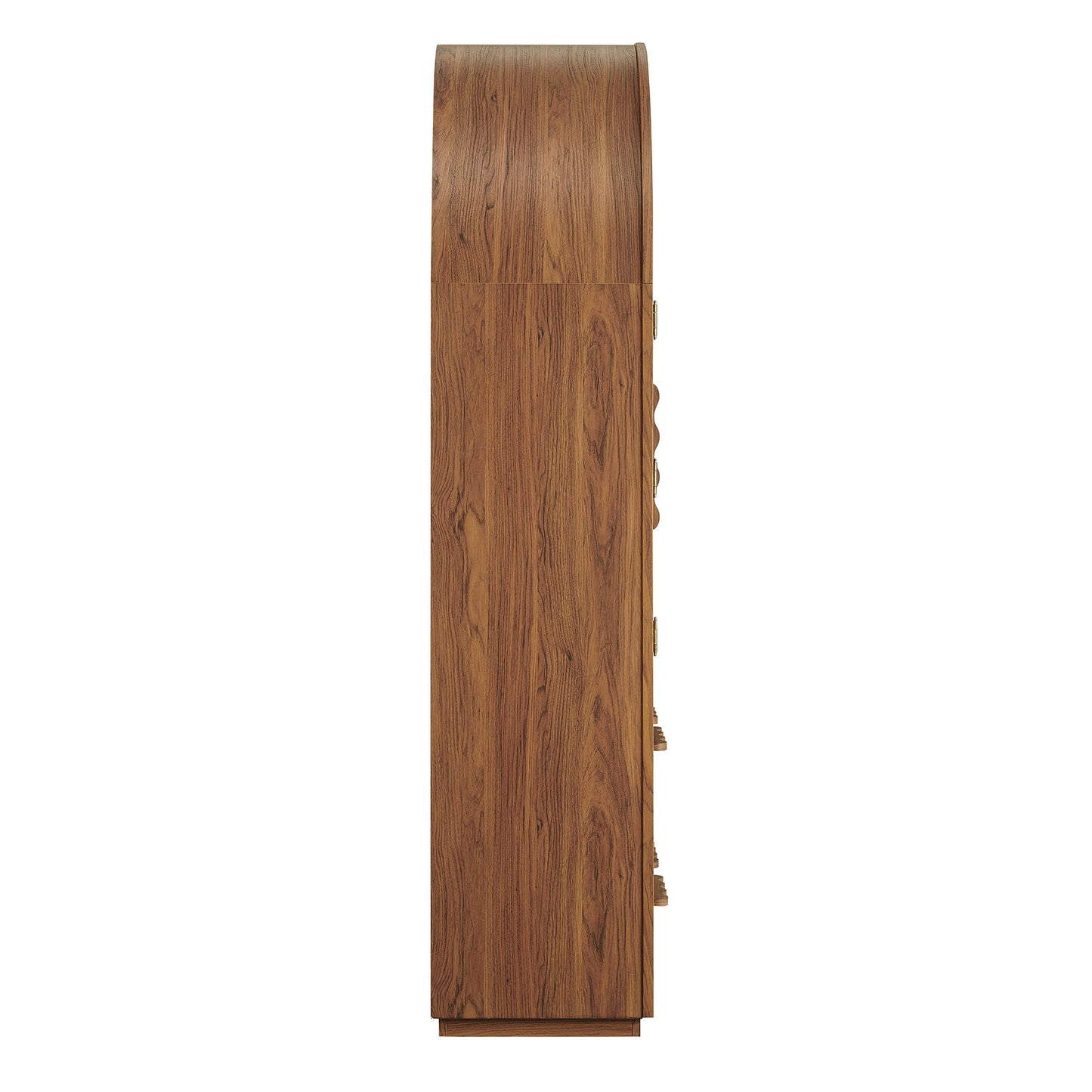 Rory 76 Inch Arched Kitchen Pantry Display Cabinet by Modway