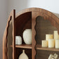 Rory 76 Inch Arched Kitchen Pantry Display Cabinet by Modway