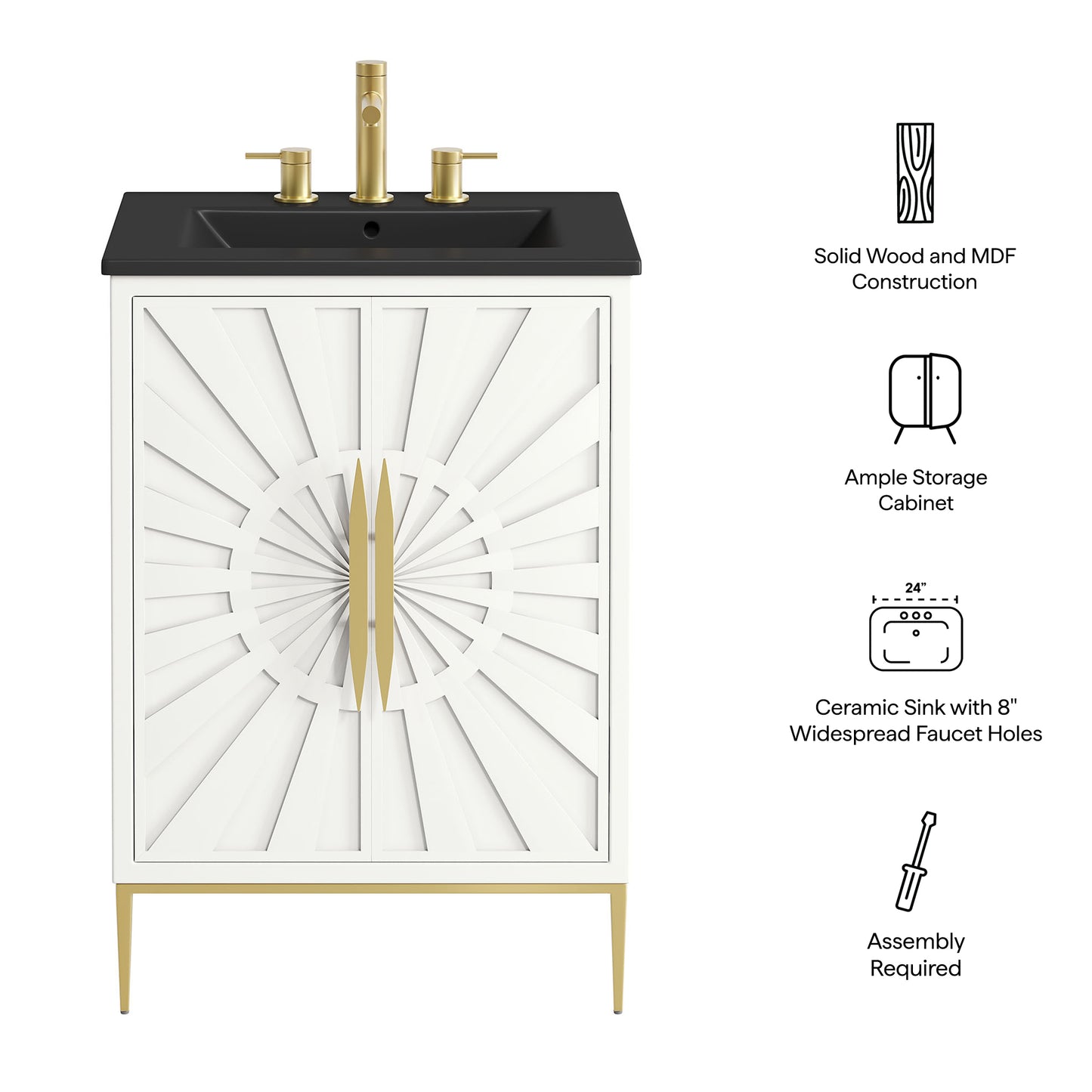 Awaken 24" Bathroom Vanity by Modway