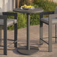 Tahoe 31 Inch Round Outdoor Patio Aluminum Bar Table by Modway