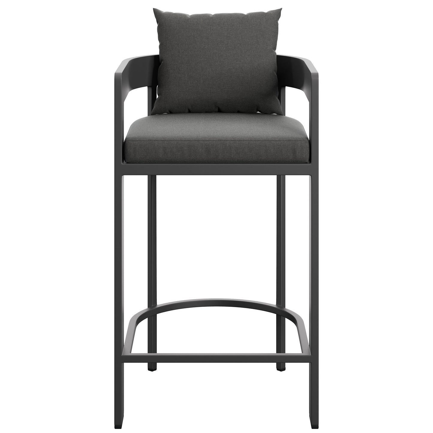 Tahoe Outdoor Patio Patio Aluminum Bar Chair by Modway